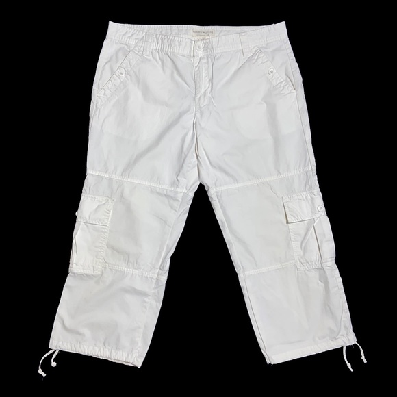 TOMMY HELFIGER Jeans. Cargo Capris. Size 11 Juniors - Picture 3 of 8